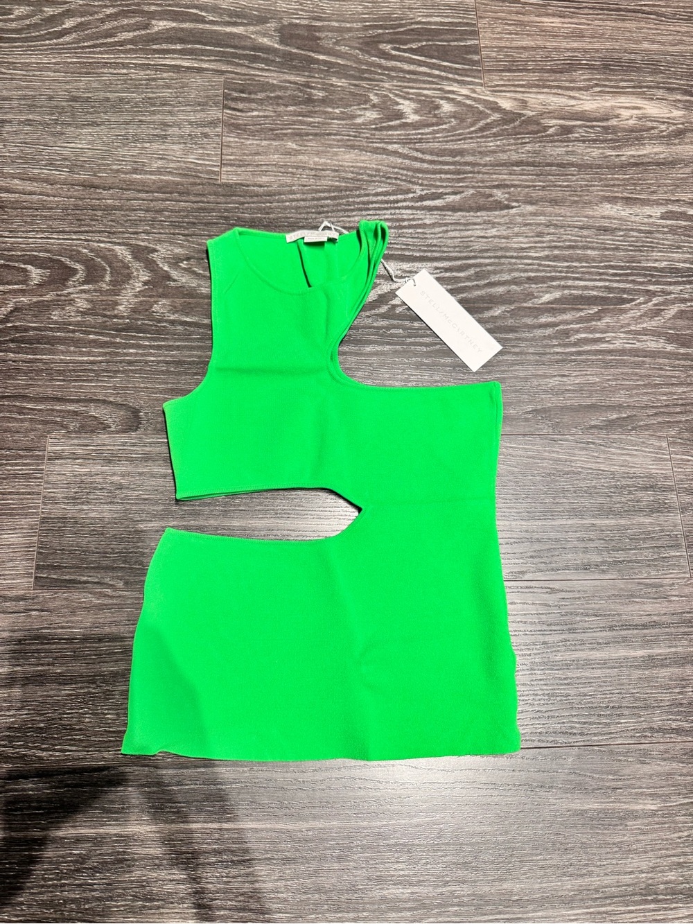 Stella McCartney cut-out tank top green IT 40